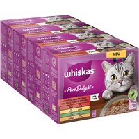 Whiskas Pure Delight 48 x 85 g Pack Mixtos en bolsitas - Ragout clásico en gelatina 
Whiskas Pure Delight 48 x 85 g Pack Mixtos en bolsitas - Ragout clásico en gelatina