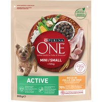 PURINA ONE Mini Active pollo y arroz - 800 g
PURINA ONE Mini Active pollo y arroz - 800 g