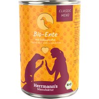 Pack Ahorro: Herrmanns Menú BIO 24 x 400 g - Pato ecológico con boniato ecológico
Pack Ahorro: Herrmanns Menú BIO 24 x 400 g - Pato ecológico con boniato ecológico