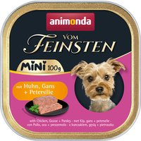Animonda vom Feinsten Adulto Mini 32 x 100 g - Con pollo, ganso y perejil
Animonda vom Feinsten Adulto Mini 32 x 100 g - Con pollo, ganso y perejil