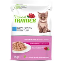 Natural Trainer Kitten & Young para gatitos - 24 x 85 g Atún 
Natural Trainer Kitten & Young para gatitos - 24 x 85 g Atún