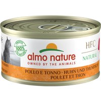 Almo Nature comida húmeda para gatos 24 x 70 g - Pack Ahorro - Pollo y atún 
Almo Nature comida húmeda para gatos 24 x 70 g - Pack Ahorro - Pollo y atún