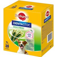 Pedigree Dentastix Fresh frescor diario - Perros pequeños - Pack % 112 unidades
Pedigree Dentastix Fresh frescor diario - Perros pequeños - Pack % 112 unidades