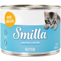 Smilla Kitten 6 x 200 g - Pollo
Smilla Kitten 6 x 200 g - Pollo