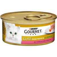 Megapack Gourmet Gold Mousse 48 x 85 g - Trucha con tomate
Megapack Gourmet Gold Mousse 48 x 85 g - Trucha con tomate