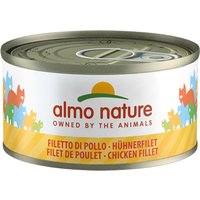 Almo Nature con carne 6 x 70 g - Filete de pollo
Almo Nature con carne 6 x 70 g - Filete de pollo