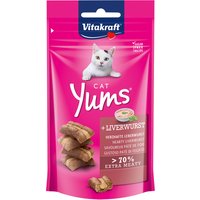 Vitakraft Cat Yums con paté de hígado para gatos - Pack % - 3 x 40 g 
Vitakraft Cat Yums con paté de hígado para gatos - Pack % - 3 x 40 g