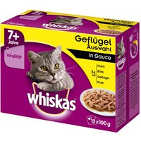 Whiskas Senior en bolsitas 144 x 100 g - Megapack Ahorro - Senior 7+ Selección de aves en salsa
Whiskas Senior en bolsitas 144 x 100 g - Megapack Ahorro - Senior 7+ Selección de aves en salsa