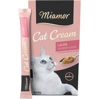 Miamor Snack crema de salmón para gatos - 24 x 15 g 
Miamor Snack crema de salmón para gatos - 24 x 15 g