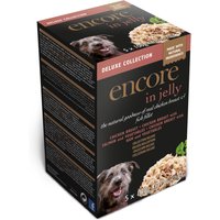 Encore en gelatina en bolsitas 5 x 100 g para perros - Pack mixto - Deluxe Collection
Encore en gelatina en bolsitas 5 x 100 g para perros - Pack mixto - Deluxe Collection