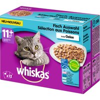 Whiskas 11+ años 48 x 85/100 g en bolsitas - Selección de pescados en gelatina
Whiskas 11+ años 48 x 85/100 g en bolsitas - Selección de pescados en gelatina