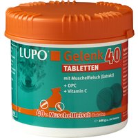 LUPO Gelenk 40 condroprotector en tabletas para perros - 400 g (aprox. 200 comprimidos)
LUPO Gelenk 40 condroprotector en tabletas para perros - 400 g (aprox. 200 comprimidos)