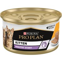 PURINA PRO PLAN Kitten Healthy Start 24 x 85 g en latas - Pollo
PURINA PRO PLAN Kitten Healthy Start 24 x 85 g en latas - Pollo