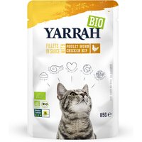 Yarrah Bio Filetes en salsa 14 x 85 g en bolsitas para gatos - Con pollo ecológico
Yarrah Bio Filetes en salsa 14 x 85 g en bolsitas para gatos - Con pollo ecológico