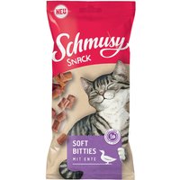 Schmusy Snack Soft Bitties snack para gatos - Pato (60 g)
Schmusy Snack Soft Bitties snack para gatos - Pato (60 g)