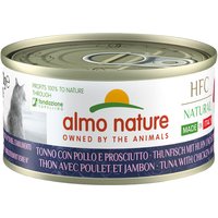 Almo Nature HFC Natural Made in Italy 6 x 70g - Atún, pollo y jamón cocido
Almo Nature HFC Natural Made in Italy 6 x 70g - Atún, pollo y jamón cocido
