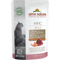 Almo Nature HFC Jelly 6 x 55 g - Filete de atún con gambas
Almo Nature HFC Jelly 6 x 55 g - Filete de atún con gambas
