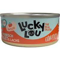 Lucky Lou Filete Extrafood en Caldo 18 x 70 g - Atún y salmón
Lucky Lou Filete Extrafood en Caldo 18 x 70 g - Atún y salmón