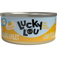 Lucky Lou Filete Extrafood en Caldo 18 x 70 g - Pollo y atún
Lucky Lou Filete Extrafood en Caldo 18 x 70 g - Pollo y atún