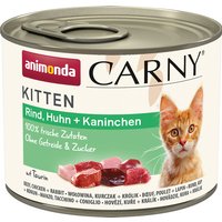 Animonda Carny Kitten 12 x 200 g - Pack Ahorro - Pollo, vacuno y conejo
Animonda Carny Kitten 12 x 200 g - Pack Ahorro - Pollo, vacuno y conejo