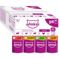 Whiskas 1+ años 96 x 85 en bolsitas - Selección clásica en salsa
Whiskas 1+ años 96 x 85 en bolsitas - Selección clásica en salsa