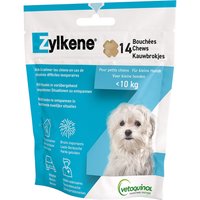 Zylkene Chews tranquilizante natural para perros - Perros pequeños (14 uds.)
Zylkene Chews tranquilizante natural para perros - Perros pequeños (14 uds.)
