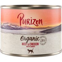 Purizon Organic 6 x 200 g comida ecológica para gatos - Vacuno y pollo con zanahoria
Purizon Organic 6 x 200 g comida ecológica para gatos - Vacuno y pollo con zanahoria
