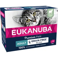 Eukanuba Grain Free Adult 12 x 85 g para gatos - Cordero
Eukanuba Grain Free Adult 12 x 85 g para gatos - Cordero