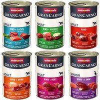 Animonda GranCarno Original Adult 6 x 400 g - Pack mixto I
Animonda GranCarno Original Adult 6 x 400 g - Pack mixto I