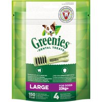 Greenies snacks dentales para perros 170 g / 340 g - Large: Pack % - 3 x 4 uds. (510 g)
Greenies snacks dentales para perros 170 g / 340 g - Large: Pack % - 3 x 4 uds. (510 g)