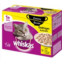 Whiskas 1+ años Creamy Soups 96 x 85 g en bolsitas - Creamy Soups Selección de aves
Whiskas 1+ años Creamy Soups 96 x 85 g en bolsitas - Creamy Soups Selección de aves