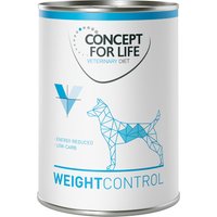 Concept for Life Veterinary Diet Weight Control para perros - 6 x 400 g
Concept for Life Veterinary Diet Weight Control para perros - 6 x 400 g