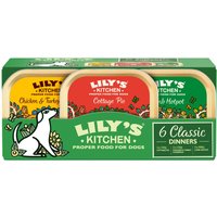 Lily's Kitchen Classic Multipack comida húmeda para perros - 6 x 150 g
Lily's Kitchen Classic Multipack comida húmeda para perros - 6 x 150 g