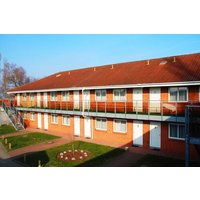 Stuttgart - Ostsee, Deutschland - Hotel Ziegenkrug Rostocker Tor.