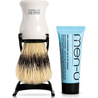 men-ü Barbiere Shave Brush and Stand - White
men-ü Barbiere Shave Brush and Stand - White