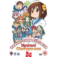 The Melancholy of Haruhi-Chan Suzumiya and Nyoron! Churuya-san Collection 1 
The Melancholy of Haruhi-Chan Suzumiya and Nyoron! Churuya-san Collection 1