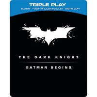 Batman Begins / The Dark Knight - Limited Numbered Steelbook Edition
Batman Begins / The Dark Knight - Limited Numbered Steelbook Edition