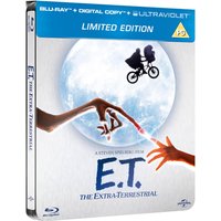 E.T. The Extra-Terrestrial - Limited Edition Steelbook (Includes Digital and UltraViolet Copy)
E.T. The Extra-Terrestrial - Limited Edition Steelbook (Includes Digital and UltraViolet Copy)