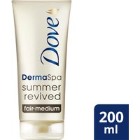 Восстанавливающий лосьон для тела для кожи светлых и средних тонов Dove DermaSpa Summer Revived (200 мл)
Восстанавливающий лосьон для тела для кожи светлых и средних тонов Dove DermaSpa Summer Revived (200 мл)