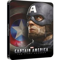 Captain America: The First Avenger 3D (Includes 2D Version) - Zavvi Exclusive Lenticular Edition Steelbook 
Captain America: The First Avenger 3D (Includes 2D Version) - Zavvi Exclusive Lenticular Edition Steelbook