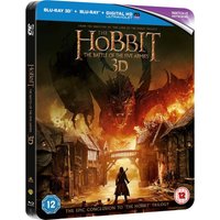 The Hobbit: Battle of the Five Armies 3D (Includes 2D Verision) - Limited Edition Steelbook 
The Hobbit: Battle of the Five Armies 3D (Includes 2D Verision) - Limited Edition Steelbook
