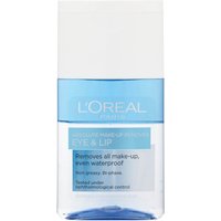 L'Oréal Paris Absolute Eye and Lip Make-Up Remover 125ml
L'Oréal Paris Absolute Eye and Lip Make-Up Remover 125ml
