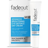 Fade Out Advanced Brightening Eye Defence Day Cream SPF20 15ml
Fade Out Advanced Brightening Eye Defence Day Cream SPF20 15ml