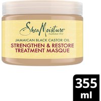 Shea Moisture Jamaican Black Castor Oil Strengthen, Grow & Restore Treatment Masque Восстанавливающая маска 340g
Shea Moisture Jamaican Black Castor Oil Strengthen, Grow & Restore Treatment Masque Восстанавливающая маска 340g
