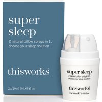 Спрей двойного действия для подушки Super Sleep от this works, 40 мл
Спрей двойного действия для подушки Super Sleep от this works, 40 мл