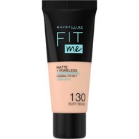 Fit Me! от Maybelline Матирующий тональный крем для сужения пор, 30 мл (разные оттенки) - 130 Buff Beige
Fit Me! от Maybelline Матирующий тональный крем для сужения пор, 30 мл (разные оттенки) - 130 Buff Beige