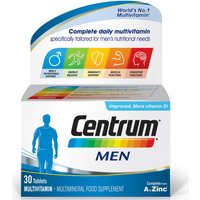 Мужские поливитамины Centrum Men Multivitamin Tablets - (30 таблеток)
Мужские поливитамины Centrum Men Multivitamin Tablets - (30 таблеток)