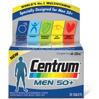 Мужские поливитамины Centrum Men 50 Plus Multivitamin Tablets - (30 таблеток)
Мужские поливитамины Centrum Men 50 Plus Multivitamin Tablets - (30 таблеток)