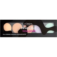 Палетка консилеров L'Oreal Paris Infallible Total Cover Concealer Palette
Палетка консилеров L'Oreal Paris Infallible Total Cover Concealer Palette