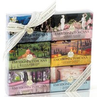 Набор кускового мыла серии «Волнующая Тоскана» Nesti Dante Emozioni in Toscana Soap Collection Set 6 шт. x 150 г 
Набор кускового мыла серии «Волнующая Тоскана» Nesti Dante Emozioni in Toscana Soap Collection Set 6 шт. x 150 г